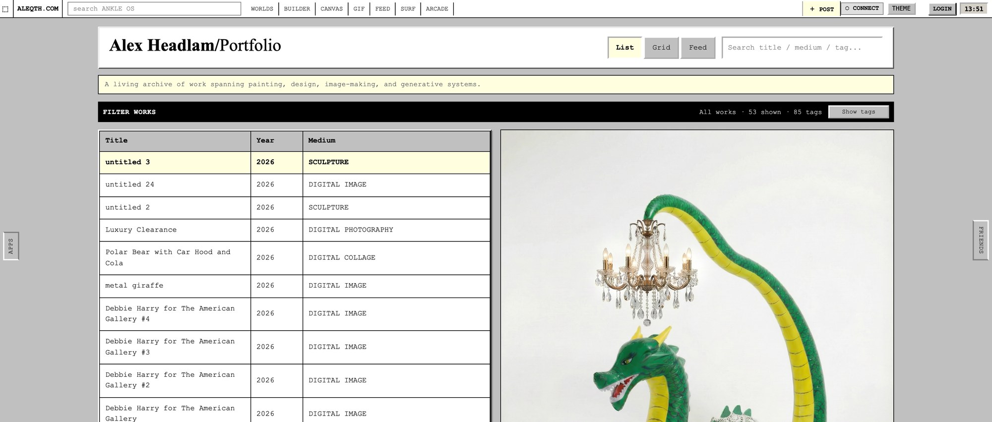Visual Systems Archive